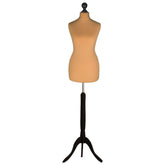 Dressmaker Mannequin Gold with Black tripod